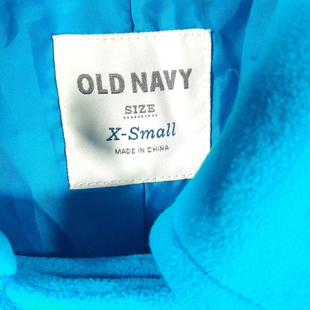 Old Navy Womens Blue Double Breasted Belted Pea Coat Jacket XS - Picture 4 of 11
